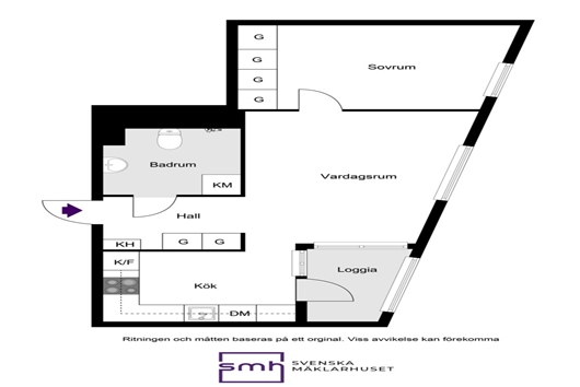 Bostadsrätt i Kista, Stockholm, Borgarfjordsgatan 21A