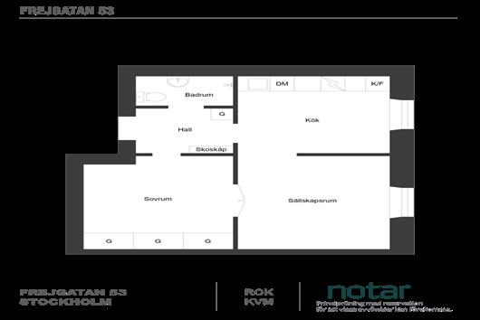 Bostadsrätt i Vasastan, Stockholm, Frejgatan 53