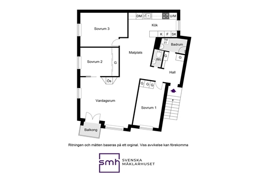 Bostadsrätt i Bromma / Blackeberg, Stockholm, Holbergsgatan 79