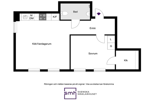 Bostadsrätt i Bromma / Mariehäll, Enköping, Stockholm, Mariehällsvägen 30H