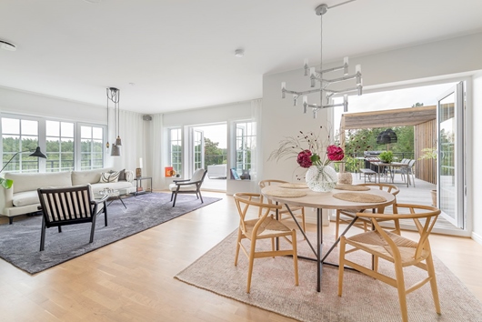 Bostadsrätt i Vikingshill, Saltsjö-Boo, Kummelnäs, Stockholm, Nacka, Vikingshillsvägen 41B