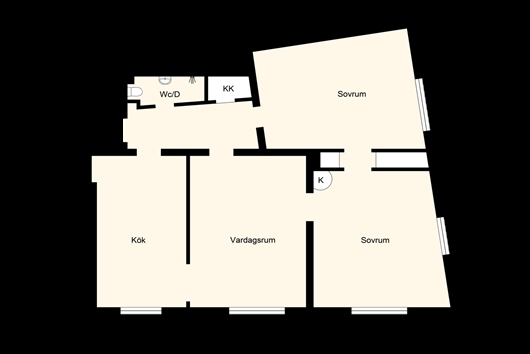 Bostadsrätt i Råsunda, Solna, Stockholm, Råsundavägen 169B
