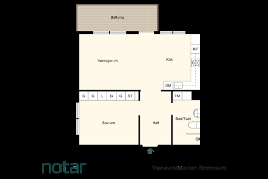 Bostadsrätt i Järvastaden, Solna, Stockholm, Honnörsgatan 9