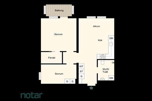 Bostadsrätt i Hägerneholm, Täby, Stockholm, Hägerneholmsvägen 7A
