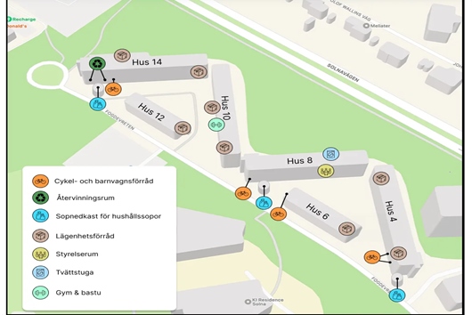 Bostadsrätt i Karolinska, Solna, Stockholm, Fogdevreten 10