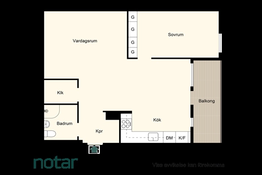 Bostadsrätt i Hagalund, Solna, Stockholm, Kyrkbacken 13
