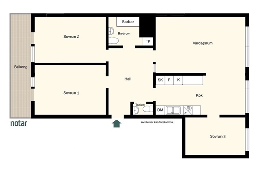 Bostadsrätt i Hagalund, Solna, Stockholm, Hagalundsgatan 20
