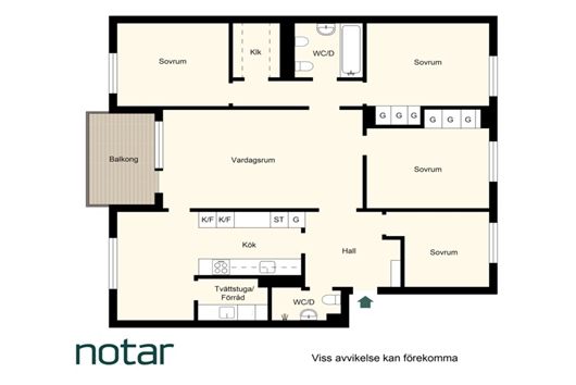Bostadsrätt i Västra Skogen, Solna, Stockholm, Johan Enbergs väg 58