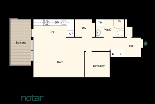 Bostadsrätt i Kungsholmen, Stockholm, Ulriksborgsgatan 9