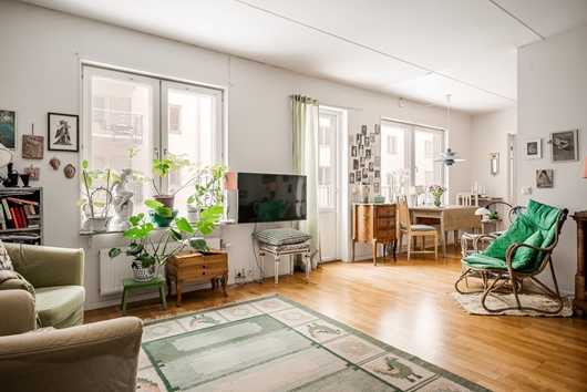 Bostadsrätt i Vasastan Norrmalm, Stockholm, Vattugatan 13