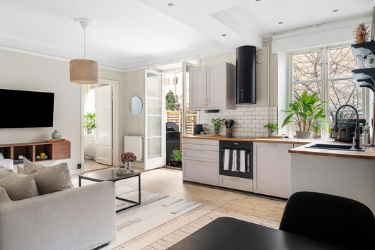 Bostadsrätt i Vasastan Sibirien, Stockholm, Roslagsgatan 58B