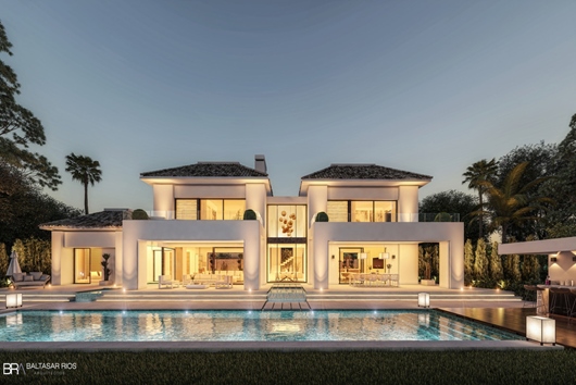 Villa i Costa del Sol, Marbella, Andalusien, Costa del sol occidental, Costa del Sol - Marbella