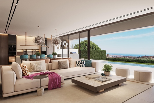 Villa i Costa del Sol, Costa del sol, La mairena, Andalusia, Malaga, Costa del Sol - Marbella