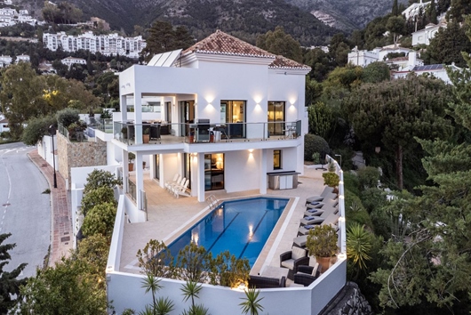 Villa i Costa del Sol, Andalusien, Costa del sol occidental, Costa del Sol - Mijas