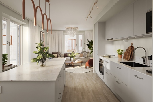 Bostadsrätt i Bergshamra, Solna, Stockholm, Bockholmsvägen 6A