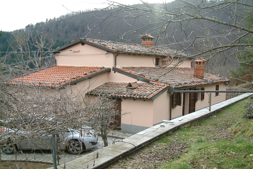 Villa i Toscana, Italien, Molazzana