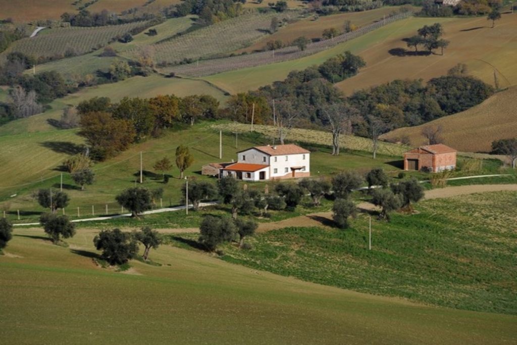 Villa i Marche, Italien, Staffolo