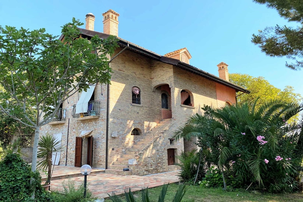Villa i Marche, Italien, Monsampolo del Tronto