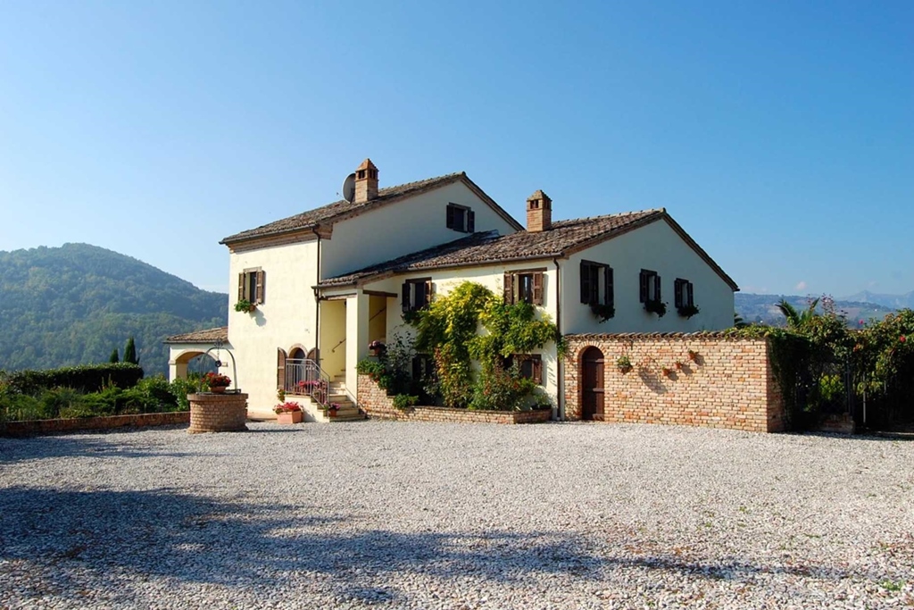 Villa i Marche, Italien, Penna San Giovanni