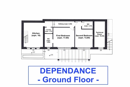 Villa i Marche, Macerata, Penna San Giovanni