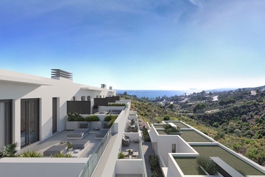 Radhus i Costa del Sol, Manilva, Andalusien, Costa del sol occidental, Manilva