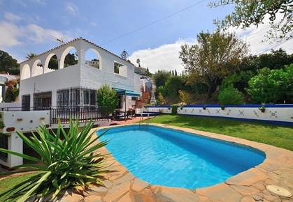 Villa i Benalmádena Costa, Benalmadena, Andalusien, Costa del sol occidental, Benalmádena Costa