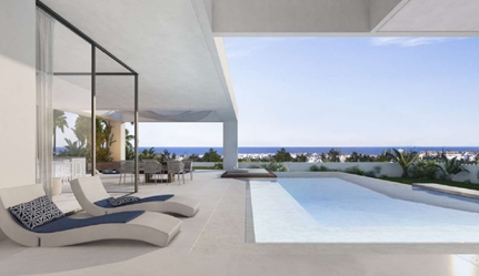 Villa i Costa del Sol, Estepona, Andalusien, Costa del sol occidental, Estepona