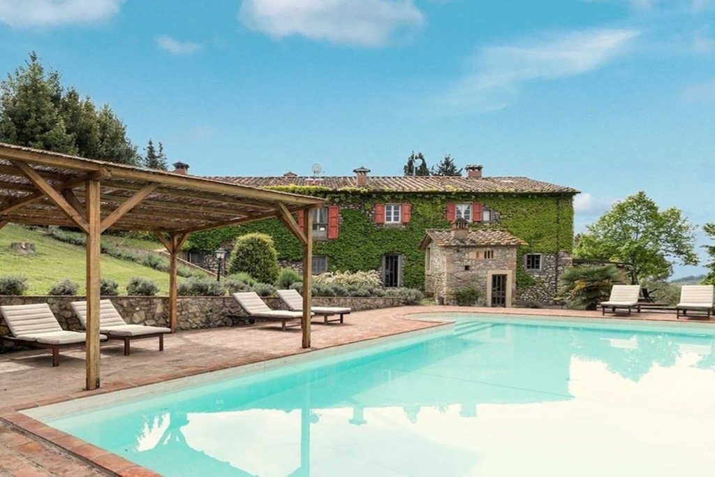 Villa i Toscana, Italien, Montecatini Val di Cecina