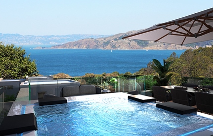 Radhus i Sardinien, Cannigione, Sardigna/sardegna, Gallura, Cannigione