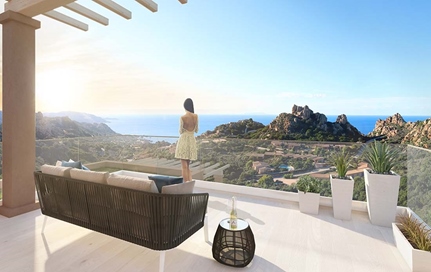 Villa i Sardinien, Costa paradiso, Sardigna/sardegna, Gallura, Costa Paradiso