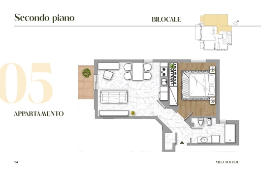 Ägarlägenhet i Bordighera, Ligurien, Provincia di imperia, Bordighera