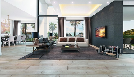 Villa i Costa del Sol, Andalusien, Malagacosta del sol, El Limonar, Málaga