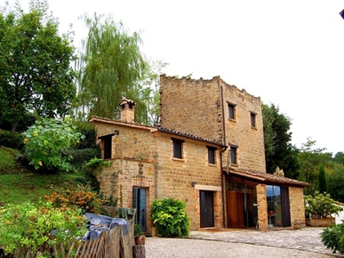 Villa i Marche, Gualdo, Toscana, Arezzo, Gualdo