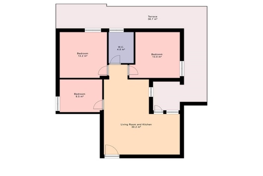 Ägarlägenhet i Kalabrien, Roseto capo spulico, Calabria, Cosenza, Marina Roseto Capo Spulico