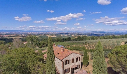 Villa i Toscana, Sarteano, Sarteano