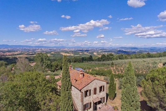 Villa i Toscana, Sarteano, Siena, Sarteano