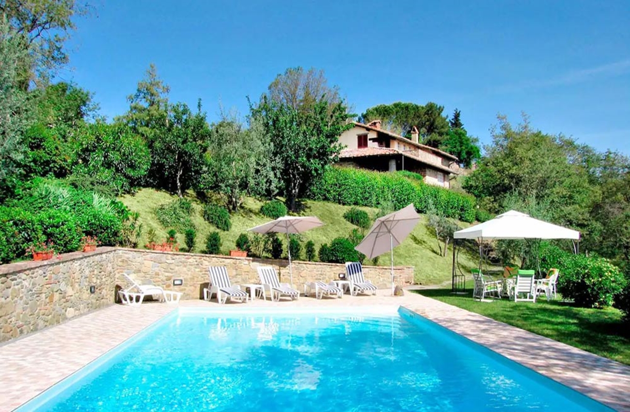 Villa i Toscana, Monte San Savino, Italien, Monte San Savino