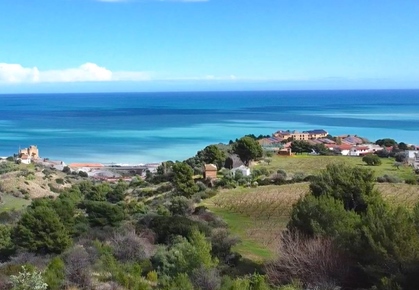 Radhus i Kalabrien, Roseto capo spulico, Calabria, Cosenza, Roseto Capo Spulico
