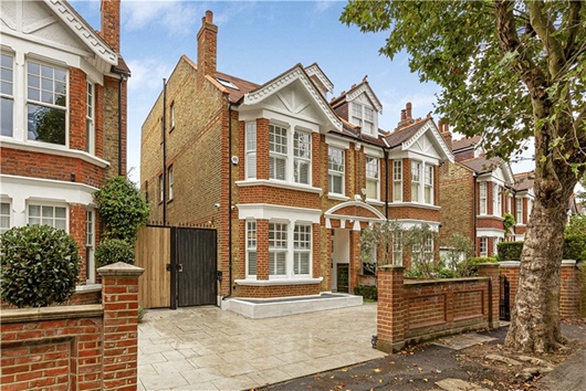 Radhus i Barnes, London, England, London borough of richmond upon thames, Westmoreland Road, Barnes