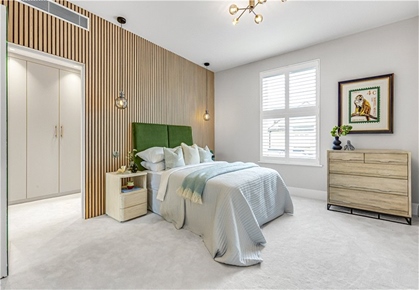 Radhus i Barnes, London, England, London borough of richmond upon thames, Westmoreland Road, Barnes, Lon