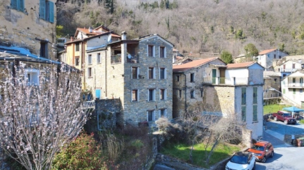 Villa i Rezzo, Ligurien, Provincia di imperia, Rezzo