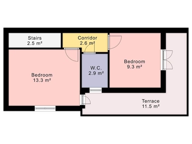 Radhus i Kalabrien, Roseto capo spulico, Calabria, Cosenza, Roseto Capo Spulico