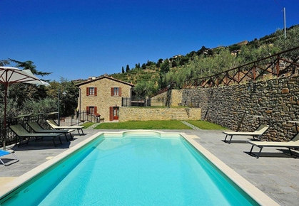 Villa i Toscana, Cortona, Arezzo, Cortona