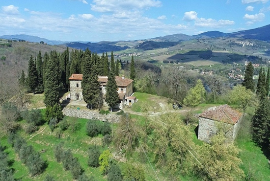 Villa i Toscana, Rignano sullarno, Firenze, Rignano sull'Arno