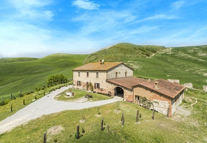 Villa i Toscana, Asciano, Siena, Asciano
