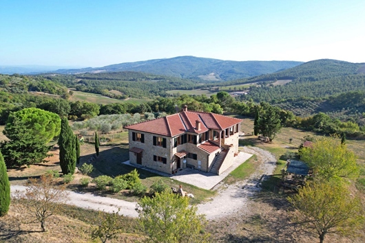 Villa i Toscana, Montepulciano, Siena, Montepulciano