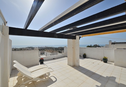 Radhus i Costa del Sol, Benalmadena, Andalusien, Costa del sol occidental, Benalmádena Pueblo