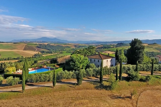 Villa i Toscana, Montalcino, Siena, Montalcino
