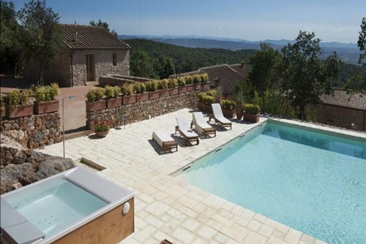 Villa i Toscana, Monteriggioni, Siena, Monteriggioni