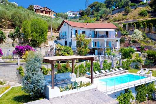 Villa i Oneglia, Imperia, Ligurien, Provincia di imperia, Imperia